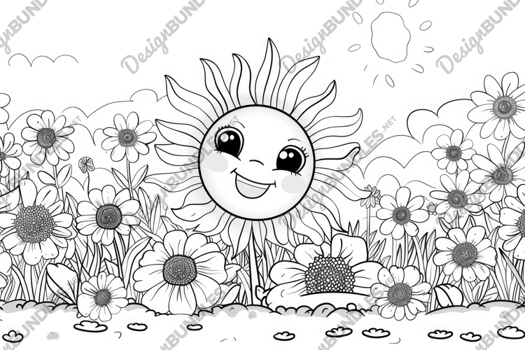 Flowers Texture Image 2