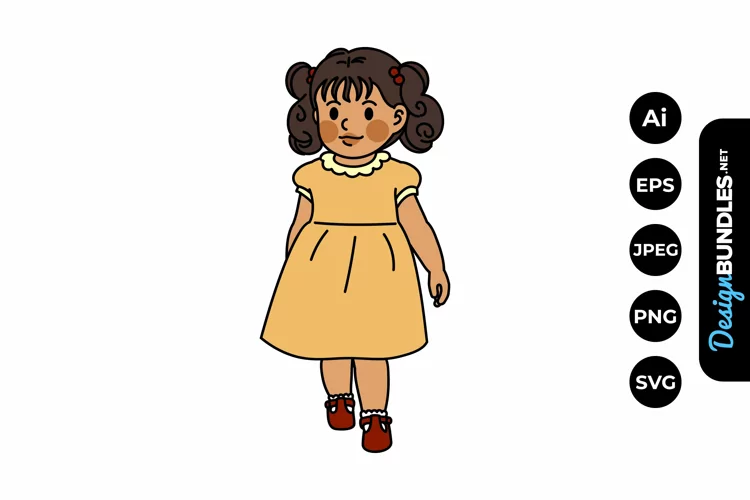 Little Girl Illustrations