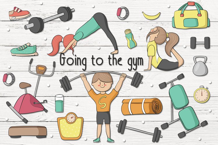 Going to the gym