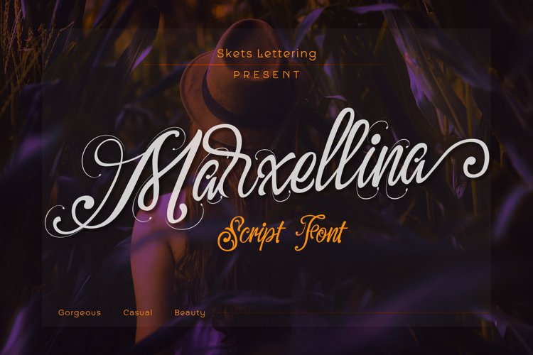 Marxellina Script example image 1