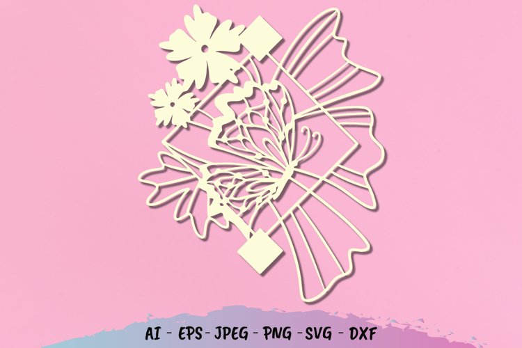 Paper Flowers Svg Image 20