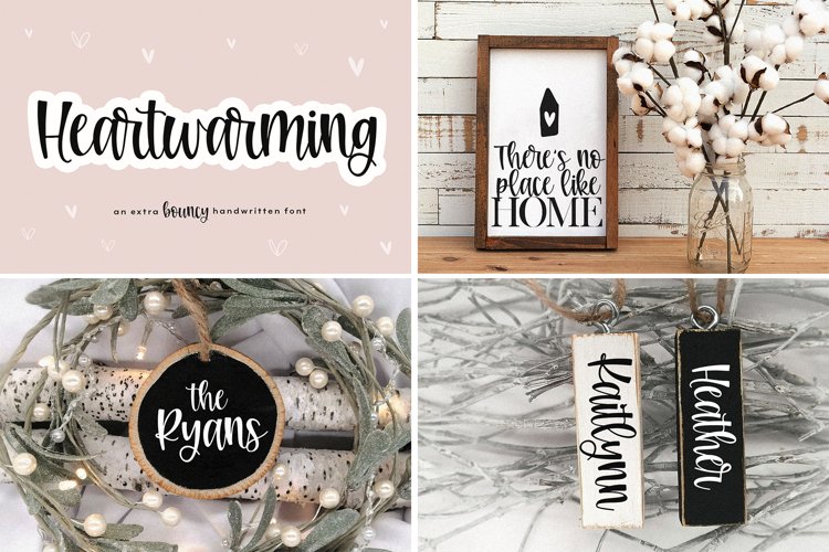 Farmhouse Font Bundle - Handwritten Fonts for Crafters!