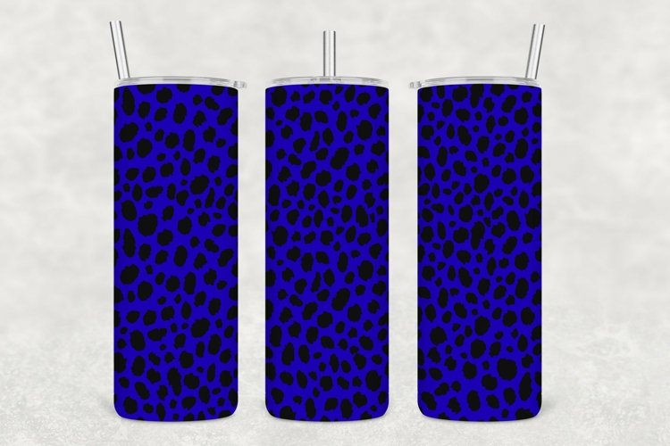 Royal Leopard Pattern Tumbler Sublimation