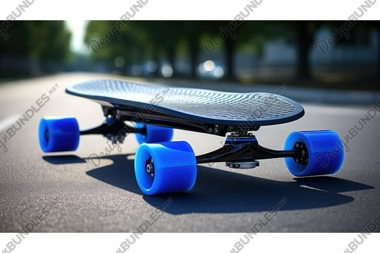 flexible carbon fiber blue example image 1