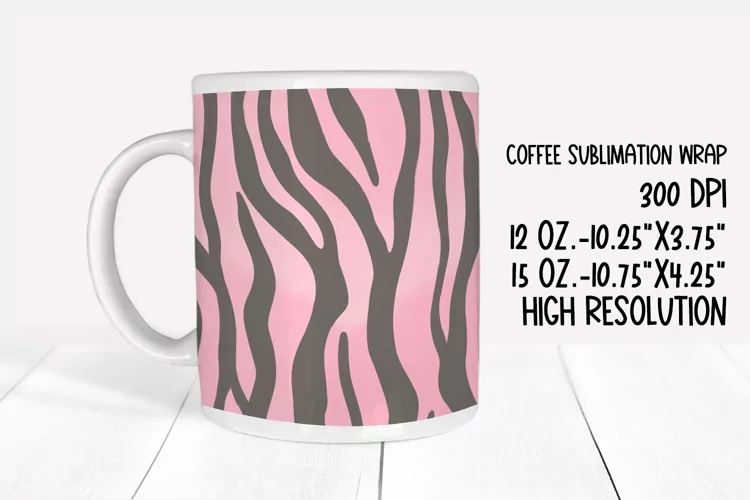 Coffee Mug Sublimation Wrap