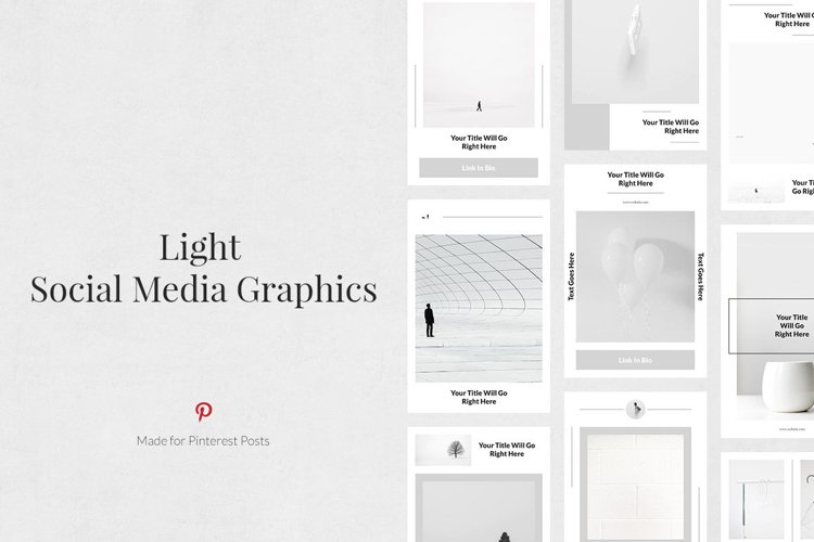 Light Pinterest Posts