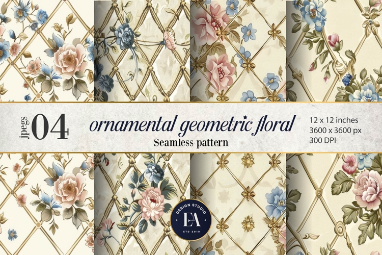 Romantic Vintage Roses | Decorative Floral Print