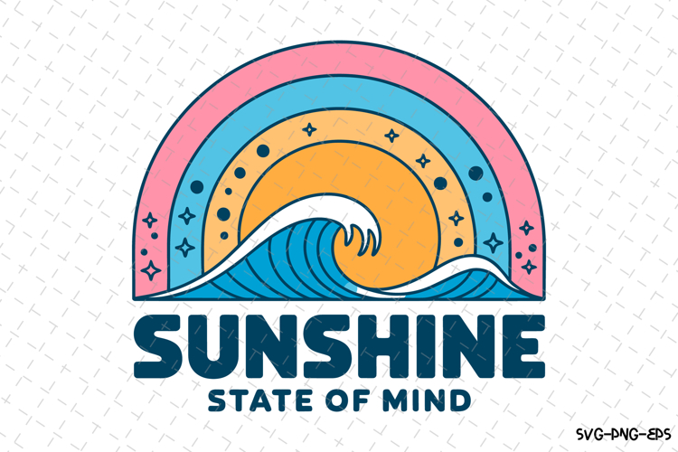 Sunshine state of mind svg | Summer Svg | Svg Cut Files
