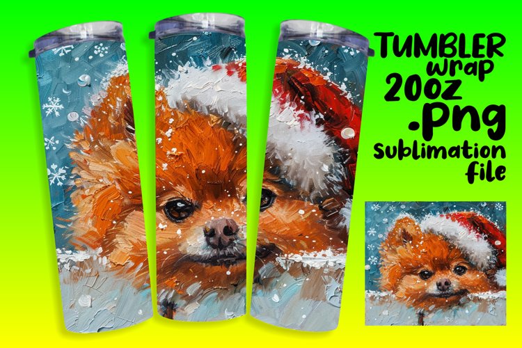 Christmas Tumbler Wrap Image 10