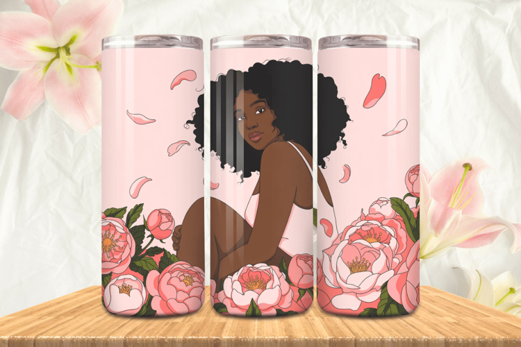 Black Girl Magic Black Woman Positive mind 20oz Tumbler wrap