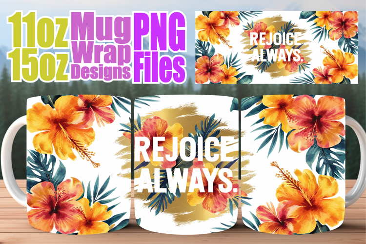 Timeless charm sublimation 11oz 15oz mug wrap, Christian