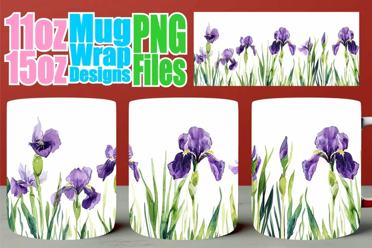 Vibrant Flower Mug: Sublimated Spring Charm 11oz