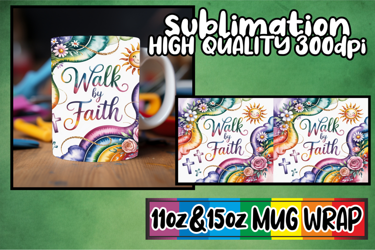 Inspiring moments sublimation print wrap, Christian