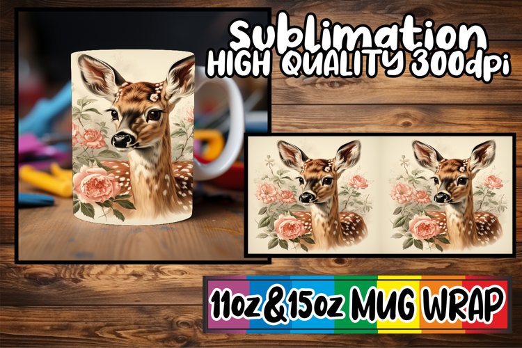 Festive Nostalgia Unwrapped: Retro Mug Wrap example image 1