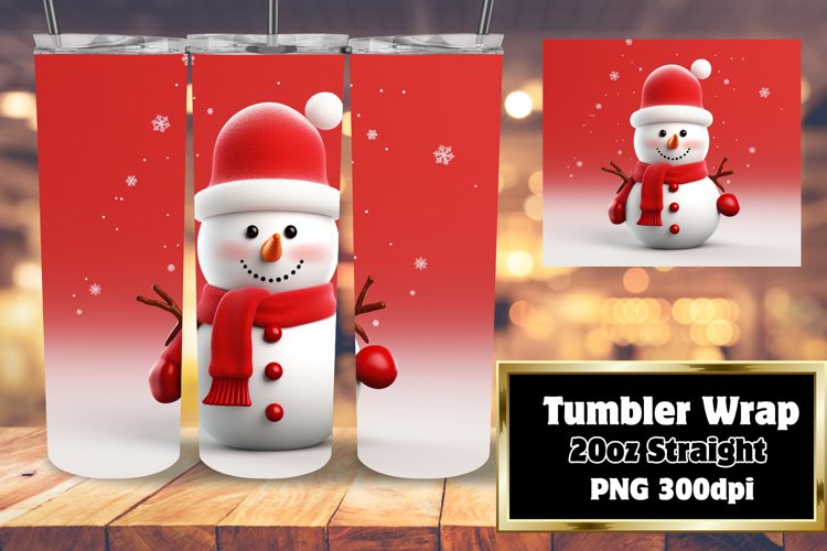 Christmas Tumbler Wrap Image 8