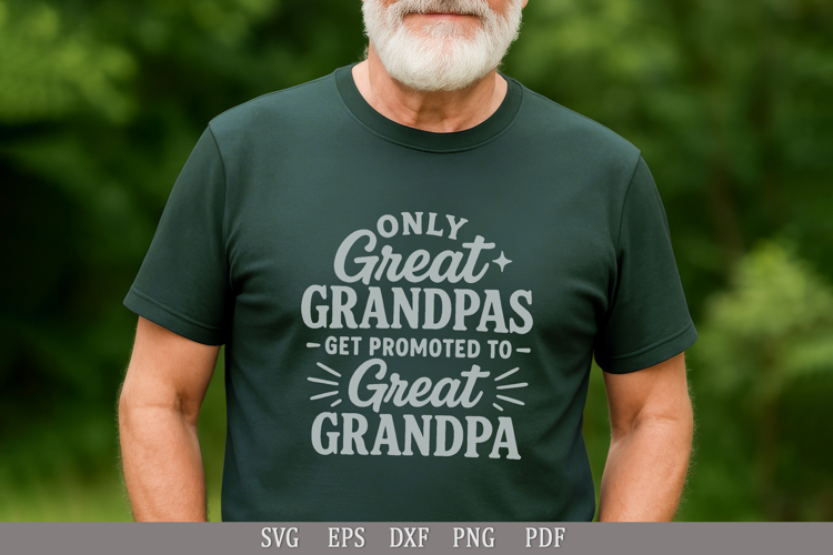 Funny SVG Grandpa Quote Design for T-Shirts and Gifts