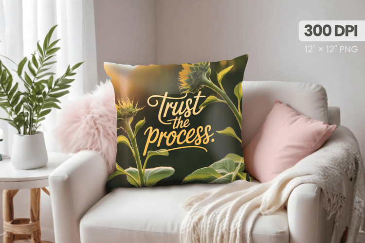 Inspirational Quotes Pillow PNG Motivational PNG Sublimation