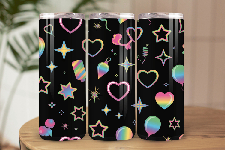 20 Oz Sublimation Tumbler Wrap Image 9