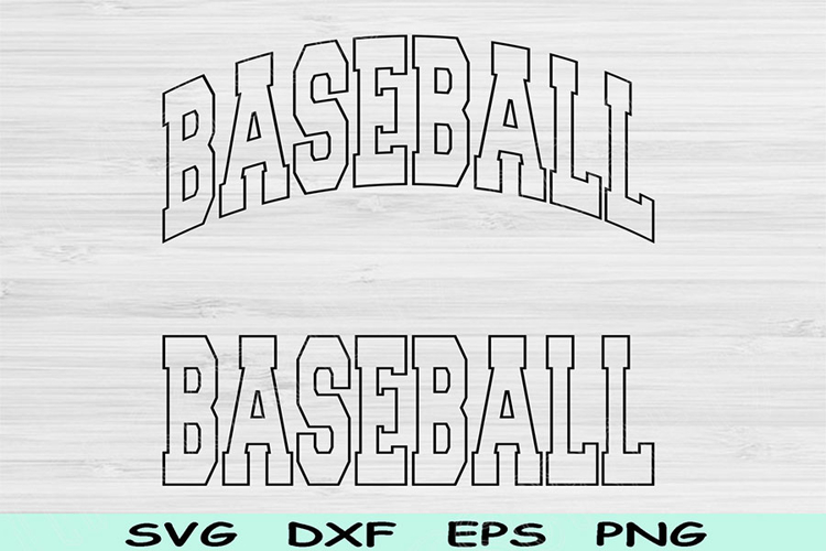 Baseball Svg Dxf Cut Files, Baseball Png, Sports Svg Files