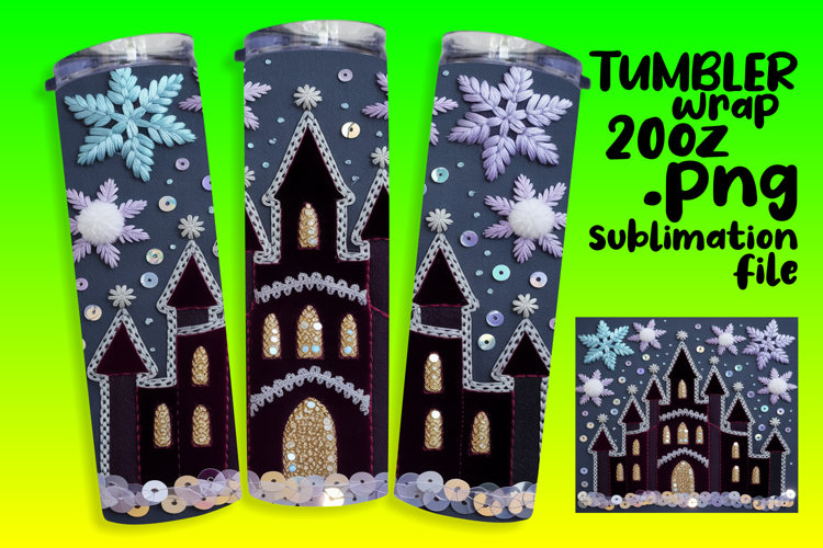 Christmas Tumbler Wrap Image 11