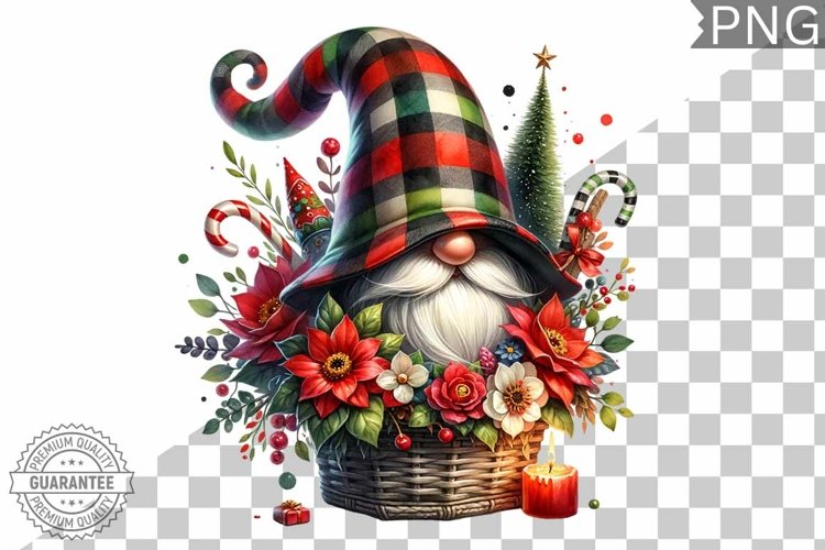 Christmas Gnome Clipart Image 19