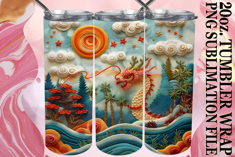 Beauty in Spring Sublimation Tumbler Sleeve - 20oz