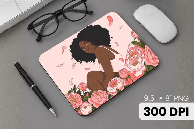 Black Girl Afro Png Image 15