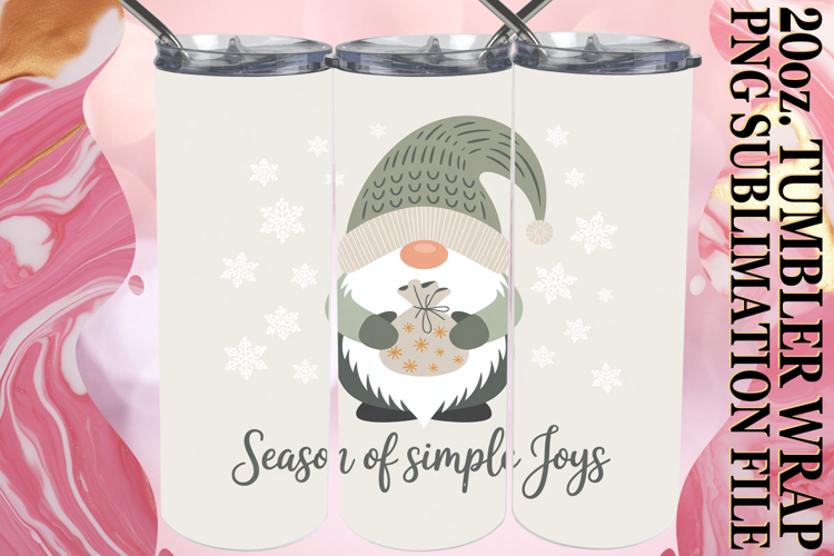 Christmas Tumbler Wrap Image 10
