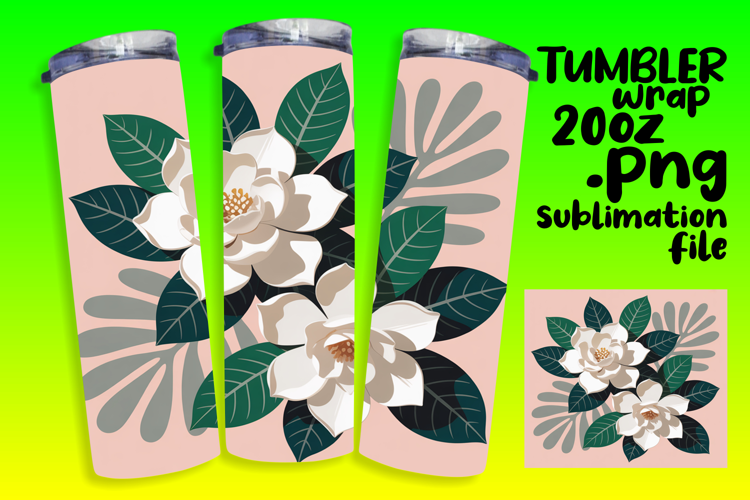 20oz Tumbler Wrap for Unique Style , Flowers