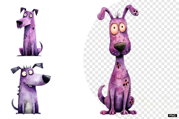 Zombie Dog Clipart