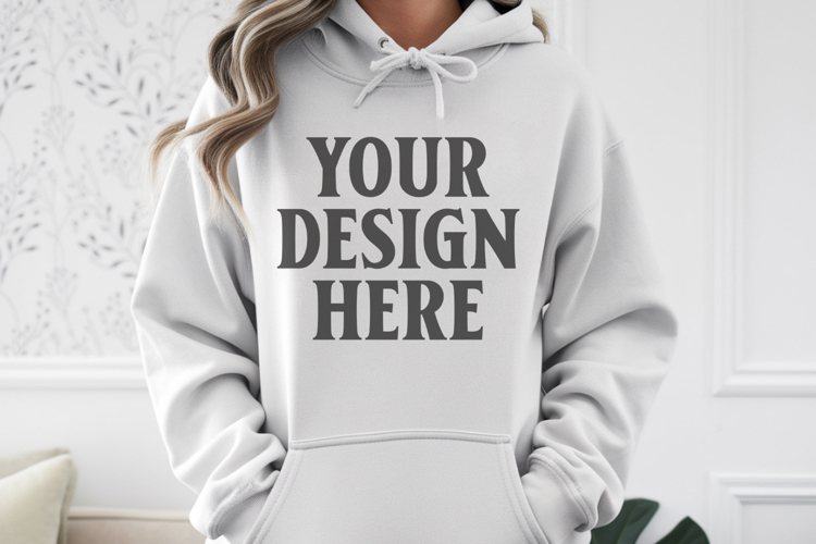 Gildan 18500 Mockup  Image 3