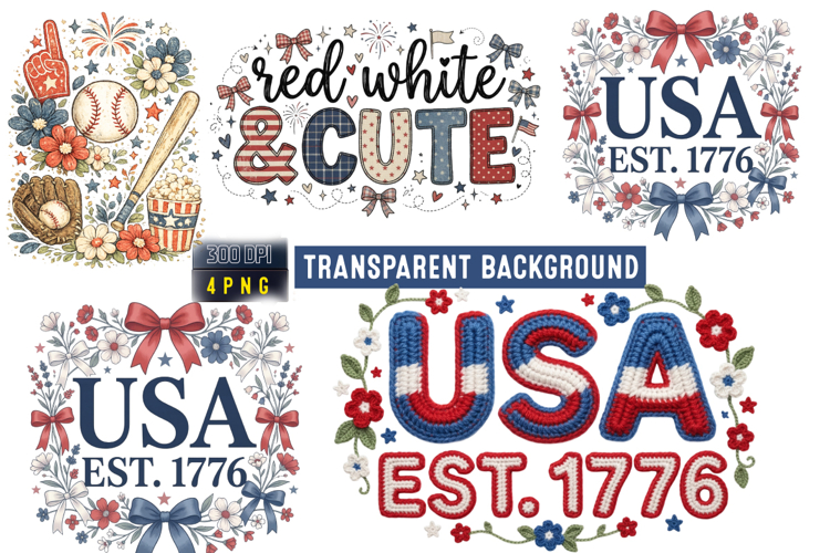 Patriotic Sublimation Design Image 7