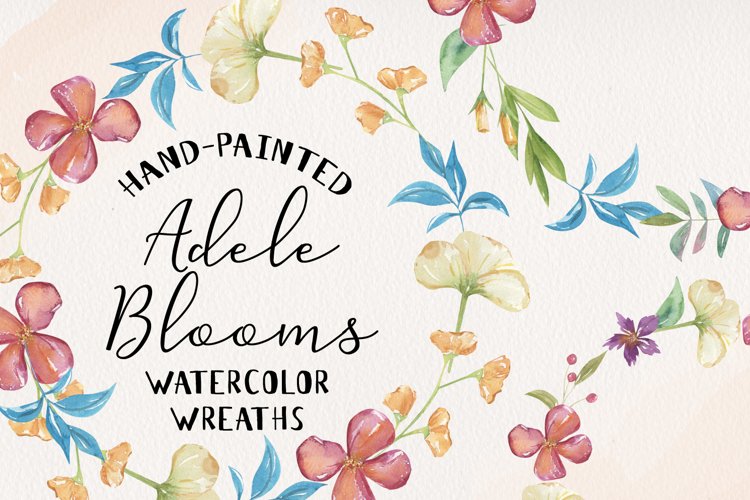 Watercolor Flowers Image 8