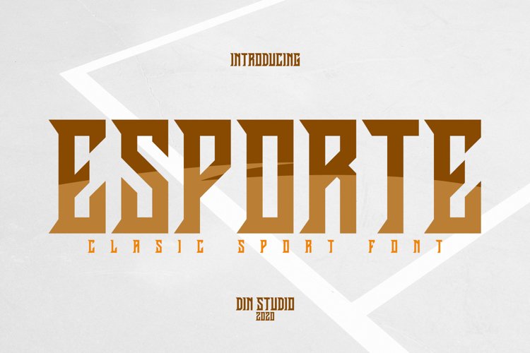 Esporte-Classic Sport Font example image 1