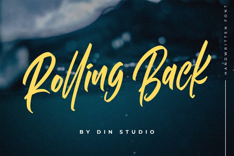 Rolling Back - Casual Script example image 1