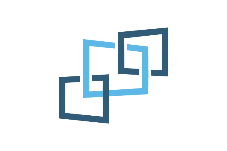 square logo and abstract logo example image 1