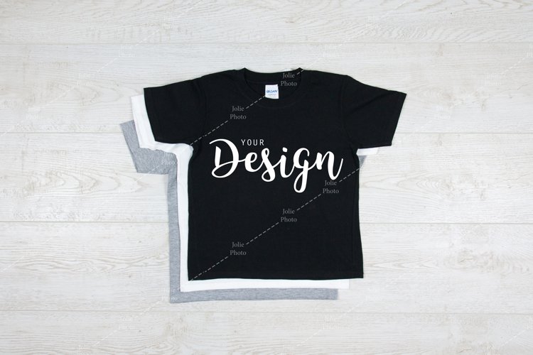 Black Tshirt Mockup Image 17