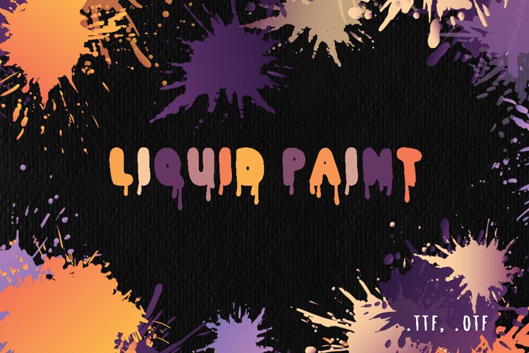 Liquid paint example image 1