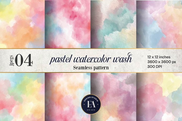 Pastel Watercolor Wash | Soft Abstract Texture
