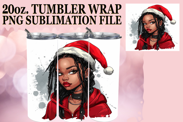 Christmas Tumbler Wrap