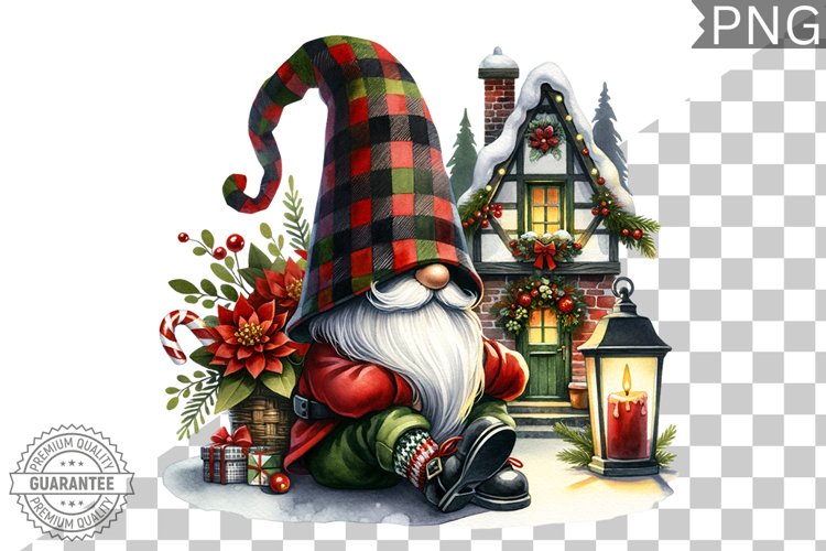 Christmas Gnome Clipart Image 4