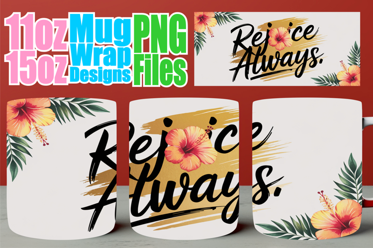 Simply stunning sublimation 11oz 15oz mug wrap, Christian