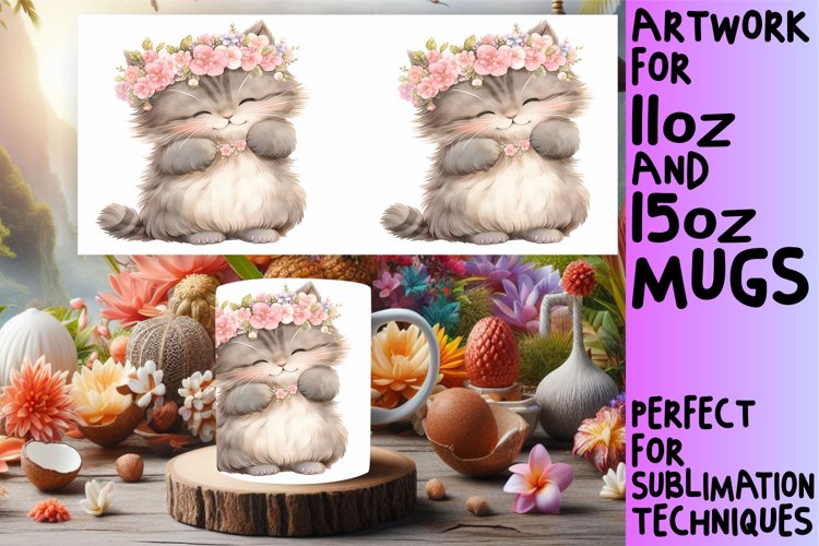 Cat Watercolor Image 5