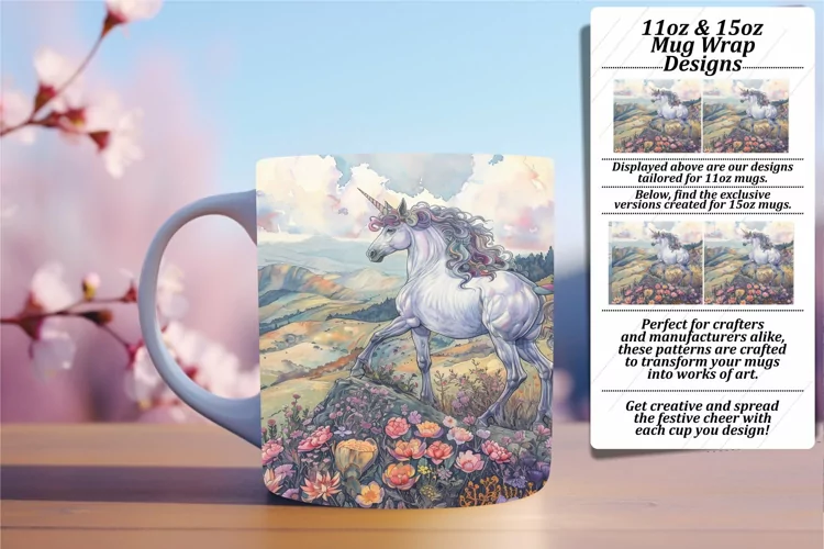 Whimsical Spring Unicorn Mug Marvels - 11oz & 15oz