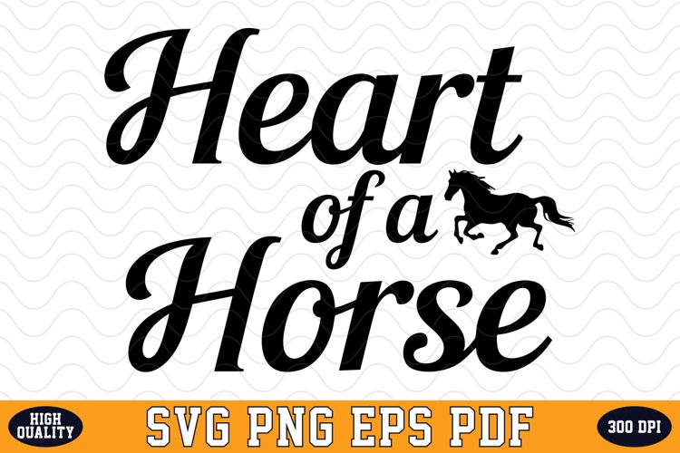 Horse Heart Svg Image 11