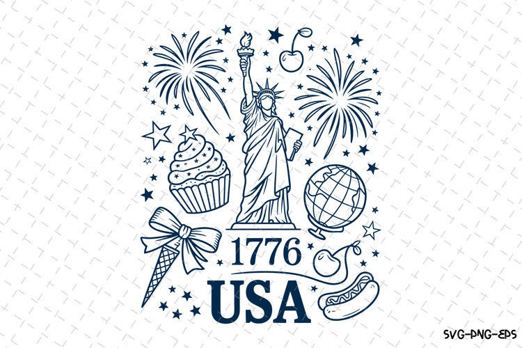 4th Of July Sublimation Design Image 2