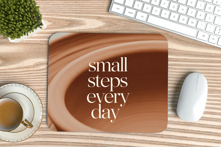 Inspirational Quotes Mouse Pad, Motivational PNG Sublimation