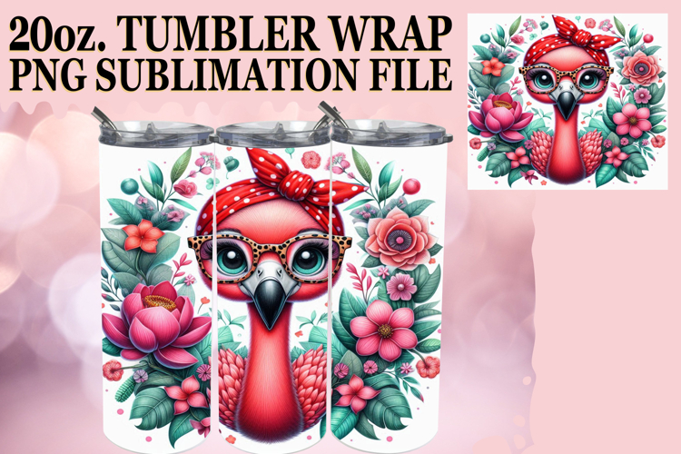 Dreamy Reflections 20oz tumbler wrap, Cute Animals