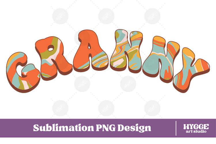 granny Png Retro Retro Mothers Day Mom Sublimation