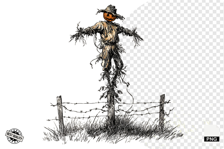 Vintage Pumpkin Clipart Image 2